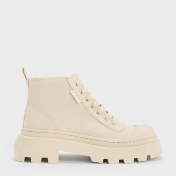 高筒厚底休閒鞋