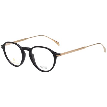 DAVID BECKHAM 貝克漢 光學眼鏡(黑配金)DB1105