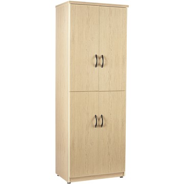 IHouse-瑞莎 促銷款緩衝加深4門塑鋼鞋櫃 (65x37x180cm)雪松