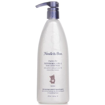 NOODLE & BOO - 新生兒二合一洗髮沐浴露 - 無香料