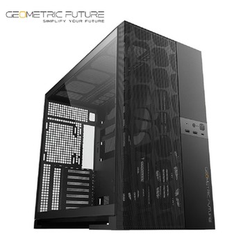 Geometric Future 幾何未來 Model 5 Vent 鐵扇 網孔面板 全黑