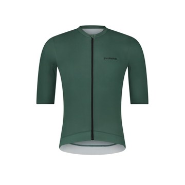 SHIMANO 男 短袖車衣 STILE｜深大地色 M-XL (單車上衣 自行車衣 公路車衣)