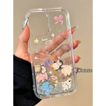 可愛 童趣 jellycat 流沙 適用iPhone 17 16 15 14 13 12 11 pro max 手機殼