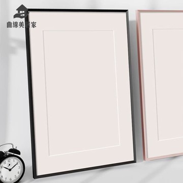 免運 畫框 空框 裝裱鋁合金相框 掛墻空白A4海報拼圖油畫展示框 高級感相框【QXM10142】