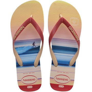 havaianas 哈瓦士 巴西人字拖 男款 Top surf sessi 橘紅 涼鞋 拖鞋 夾腳拖 海灘鞋＊夏日微風＊