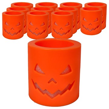 蜘蛛蠟燭  12個  南瓜