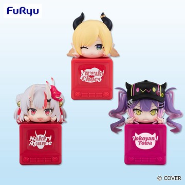 🌀日版客🌀 Hololive 百鬼綾目 癒月巧可 常闇永遠 趴姿 趴箱 FuRyu 景品 桌緣公仔