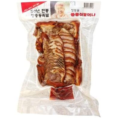 ★送料無料★ジャンチュンドンスライス豚足400g