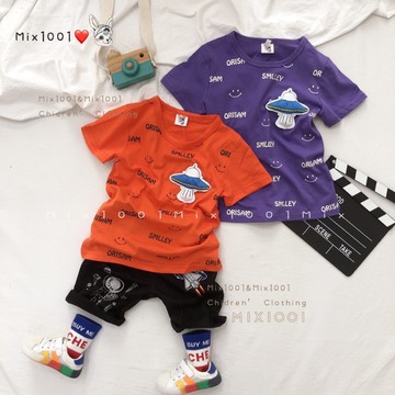 🌈✨可愛立體小飛碟造型上衣✨兒童車縫立體飛碟造型上衣 5-17