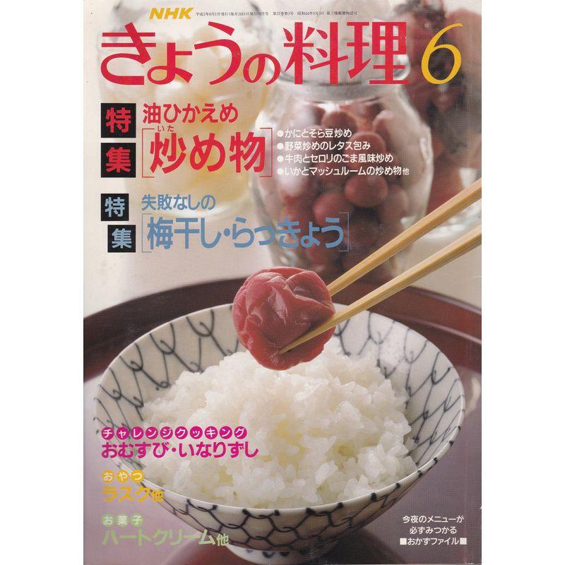 NHK きょうの料理 1993年 06月号