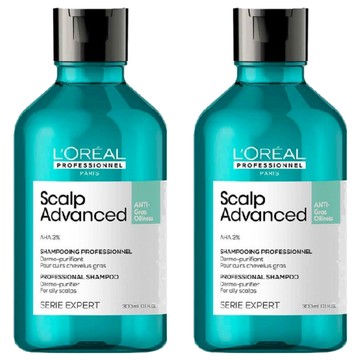 L'OREAL PROFESSIONNEL 巴黎萊雅PRO 水楊酸控油洗髮精  300ml  2瓶