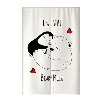 【客製化門簾】【贈桿發票】鏡子遮擋簾 遮擋布 門簾北歐 掛簾一片式 落地門簾 櫃子遮擋簾 日式門簾 一片式門簾