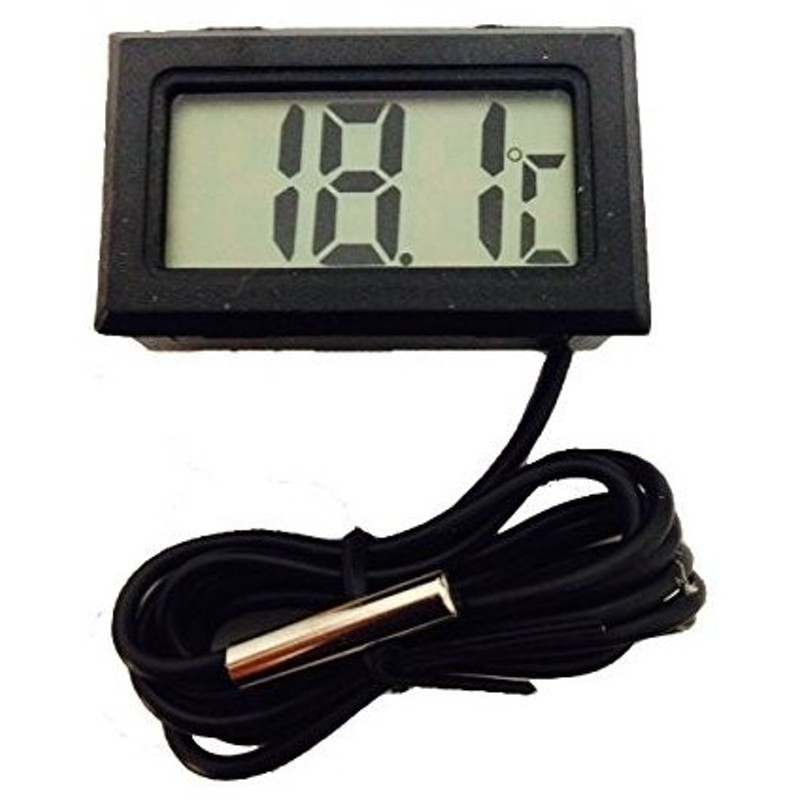 デジタル 温度計 小型 防水 耐久性 多機能 デジタル度計 Lcd センサー 水槽 冷蔵庫 車 エアコン ベビー 風呂用 湯温計 防水 屋内 屋外 精度 軽量 1m 通販 Lineポイント最大0 5 Get Lineショッピング