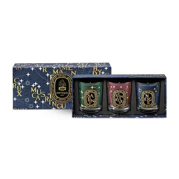 【Diptyque】2022 聖誕 限量蠟燭禮盒70g*3 白雪 冷杉 星光 香氛蠟燭｜迷人香氛◆全館現貨快出｜夏季推薦⚡專櫃 品牌香氛
