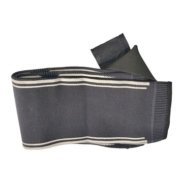 A-ZEAL 石墨烯綁帶保暖加長護膝 黑色  XL  1雙