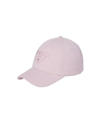 MARDI MERCREDI 棒球帽 淺粉色 刺繡LOGO 學院風 水洗 CAP ALUMNI CLASSIQUE WASHING