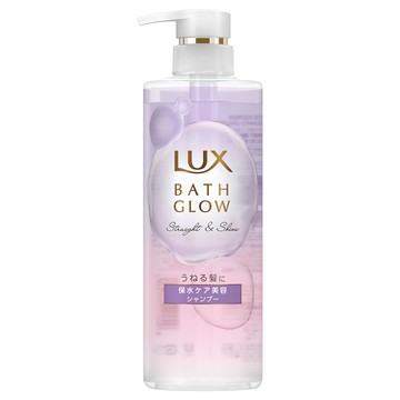 LUX 麗仕 Bath Glow 亮澤保水洗髮精 毛躁髮專用 490g 1瓶