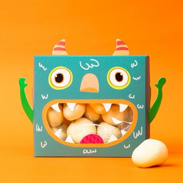 【萬聖節快樂🎃】【立陶宛 Ruta露特巧克力】不給糖就搗蛋😁🎃(草莓白巧克力)