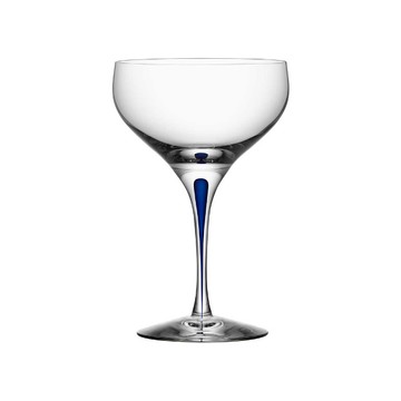 Orrefors 藍色之舞雞尾酒杯30CL-INTERMEZZO