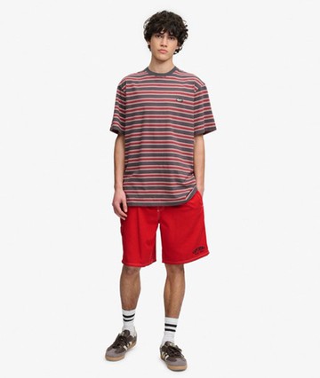 Superdry Men's Cargo 19-Inch Boardshorts Red Size: M