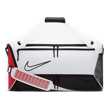Nike Elite Basketball Duffel Bag 'White Black University Red'