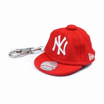 NEW ERA 男女 59FIFTY 小帽 鑰匙圈 紅 NE11501580