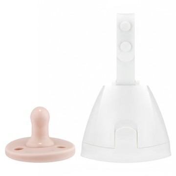 MOTHER-K 安撫奶嘴 + 收納盒  粉色  0-18個月  1組