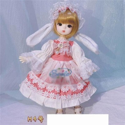 WR89 BJD 1/4 ドール 衣装 日常 人形服 8点セット ハンドメイ fkip