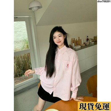 台灣限時熱賣 韓系ins風條紋襯衫 長袖襯衫 薄襯衫 襯衫外套 防曬襯衫 條紋襯衫 休閒襯衫 寬鬆襯衫 疊穿襯衫 薄外套