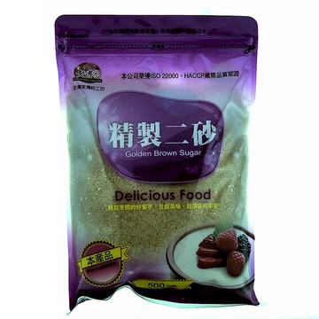 雅傳精製二砂 500g