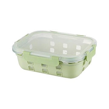KINYO PP蓋保鮮盒/KLC2105G/1050ml/綠