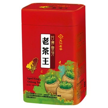 天仁茗茶 台灣靈芽老茶王 烏龍茶  300g  1罐