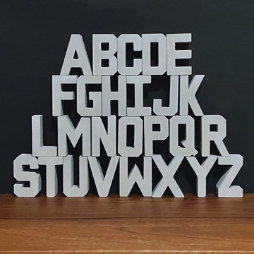 【水泥站立字母】大寫英文 / 清水模 / 裝飾擺飾 / 拼字 / 送禮