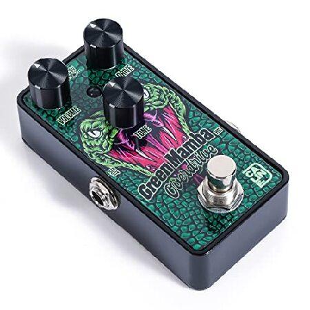 Caline G002 Green Mamba Overdrive Pedals Electric Overdrive Effect Classical Guitar Effect Pedal With Volume, Drive, Tone Settings with True Bypass