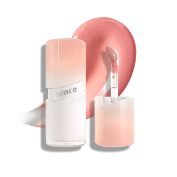 HINCE 清透鏡面水感唇釉 01.NU DEW 沁透裸粉