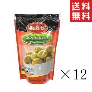 クーポン配布中!! セルピス グリーンオリーブ 種抜き スタンドパウチ 175g×12袋セット まとめ買い 業務用 おつまみ