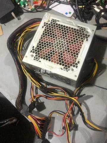 鑫谷戰斧500 背線版 400W 台式機電源 24+（4+4）CPU供電 接口完整【三和電腦配件店】