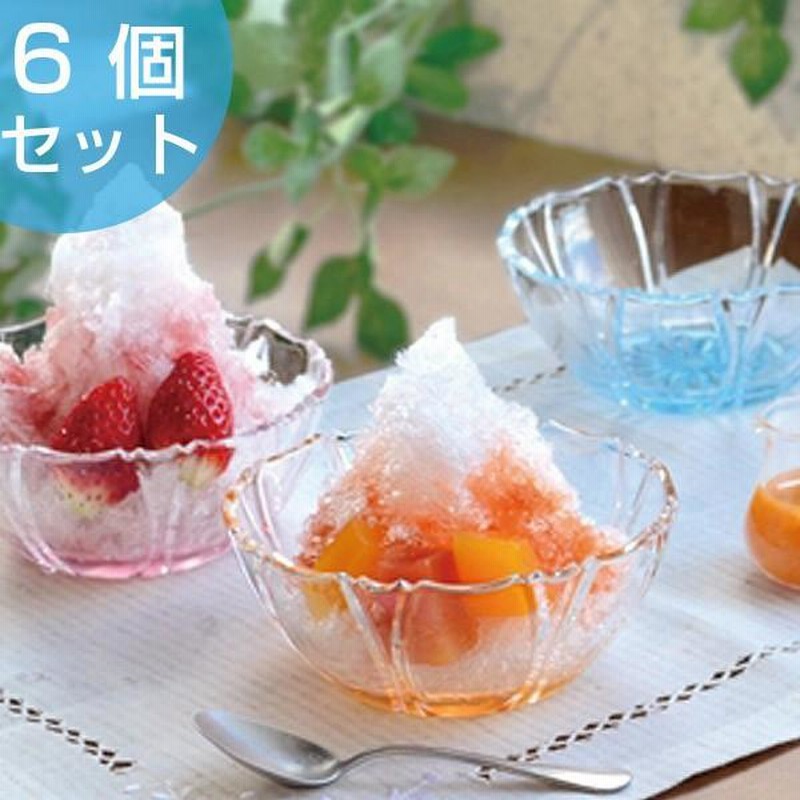ガラスのかき氷の器