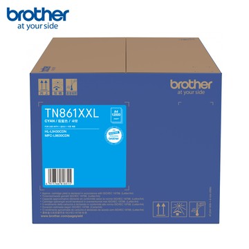 Brother TN-861XXL-C 原廠超高容量藍色碳粉匣