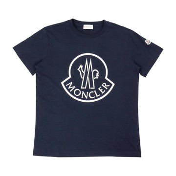 Moncler Enfant Kids 海軍藍 logo 短袖 T - Shirt