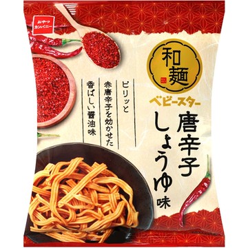 (即期良品)雅子OYATSU 辣味醬油風味點心麵 56g