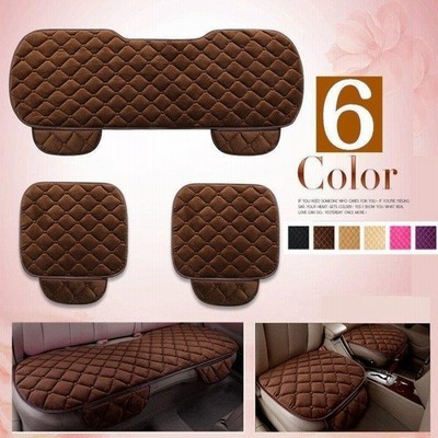 再入荷 おすすめ 車 シートカバー 3点セット 車用 内装パーツ カークッション カーシート クッション 椅子カバーマット ソファクッション 簡単 通販 Lineポイント最大get Lineショッピング