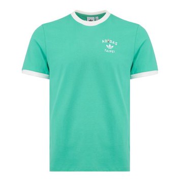 Adidas Tpe City Tee 男款 薄荷綠色 亞規 限定珍珠奶茶 上衣 三葉草 運動 休閒 短袖 KR1710
