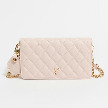 PLAYBOY - 斜側背包 Playful系列 - 粉色