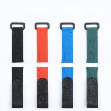 適用勞力士迪通拿水鬼歐米茄帝舵精工尼龍魔術貼帆布手表帶20/21