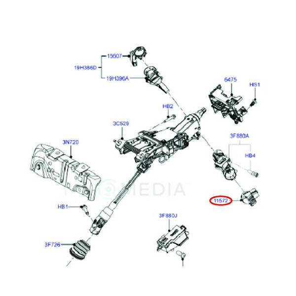 フォード純正 イグニッションスイッチ 1690878 1214y フォーカス LINEショッピング