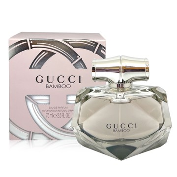 【GUCCI 古馳】Bamboo 竹棻女性淡香精 75ml (國際航空版)