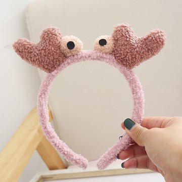 洗臉發帶可愛發箍女網紅超萌兔耳朵頭箍簡約卡通洗漱鹿角發帶