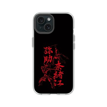 iPhone 15 Clear 透明 - Assassin's Creed - Assassin's Creed® Shadows - Naoe and Yasuke kanjis