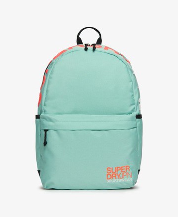 Superdry Women's Logo Windyachter Montana Rucksack Green Size: 1SIZE